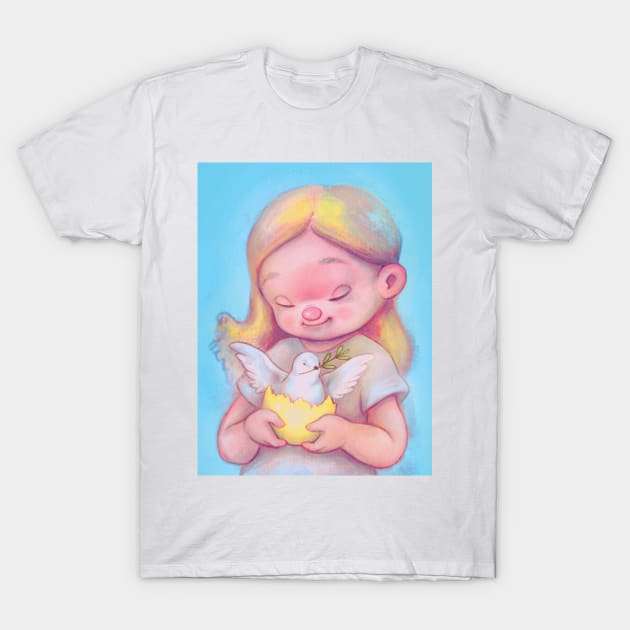 Dove of Peace T-Shirt by selvagemqt